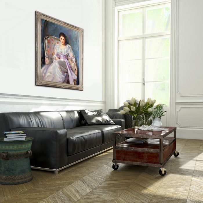 Lady Agnew of Lochnaw, 1892-93 Pre-Framed - Renaissance Champagne Frame 30"X40"