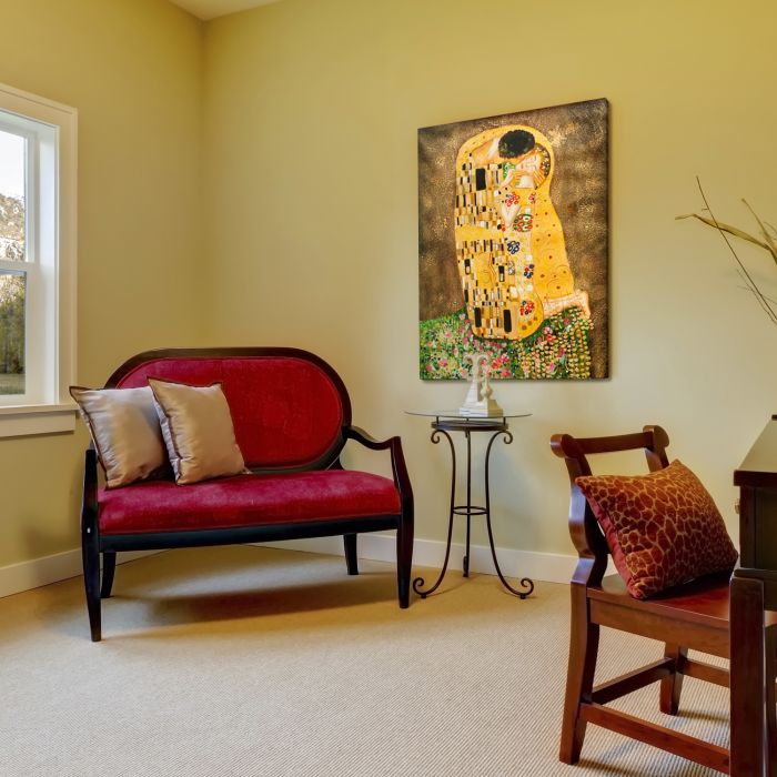 The Kiss (Full View) Gallery Wrap - Gallery Wrap 36"X48"