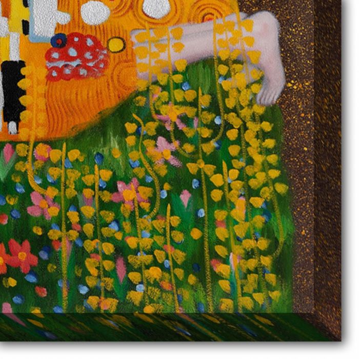 The Kiss (Full view) Pre-Framed - Gallery Wrap 24"X36"