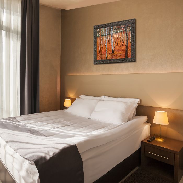 Beech Forest I Pre-Framed - Brimfield Weathered Black Frame 20" X 24"