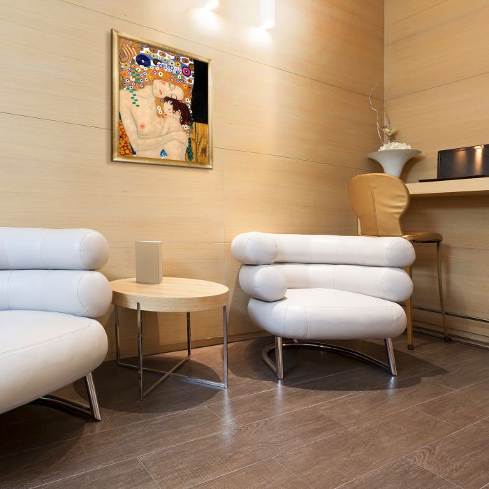 Le tre eta della donna (Mother and Child) Pre-Framed - Gold Luminoso Frame 20"X24"