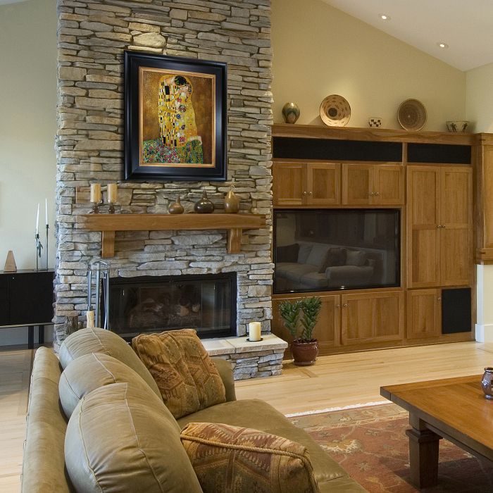 The Kiss (Full View) Pre-Framed - Vintage Creed Frame 20"X24"