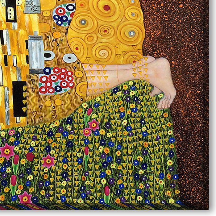 The Kiss (Full View) Pre-Framed - Gallery Wrap 30"X40"