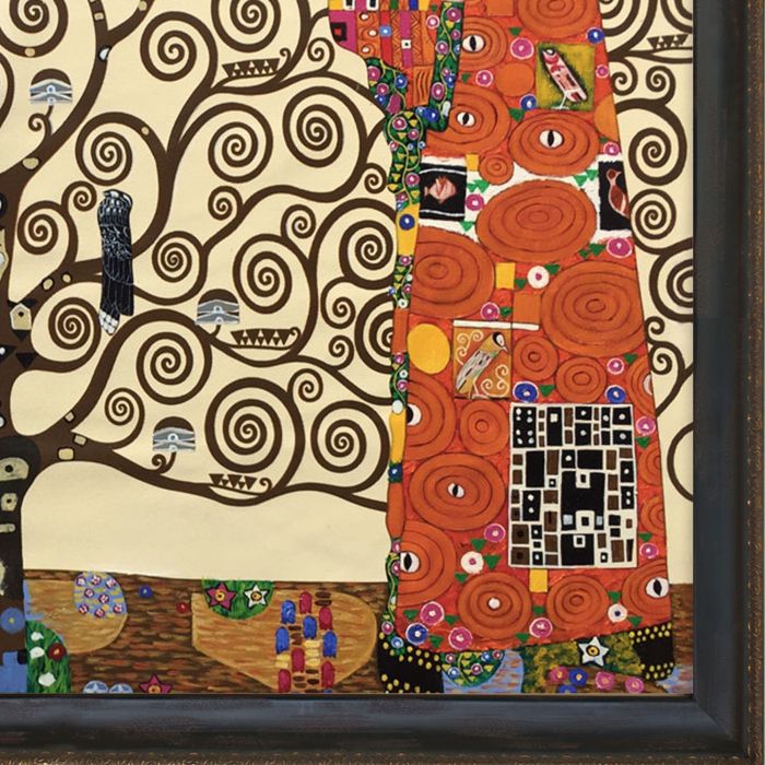 The Tree of Life, Stoclet Frieze, 1909 Pre-Framed - La Scala Frame 24"X36"