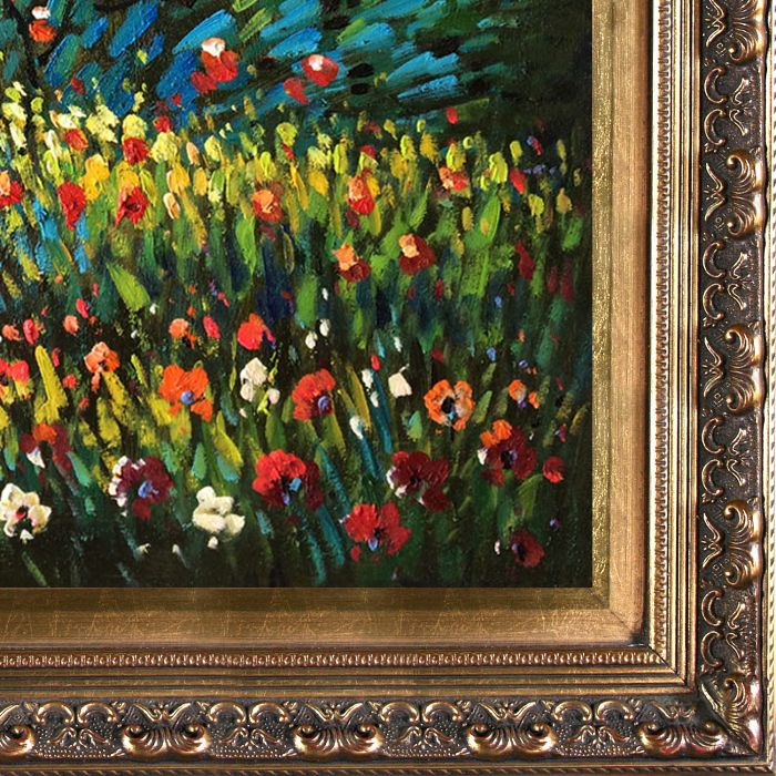 Apple Tree I Pre-Framed - Baroque Antique Gold Frame 20"X24"