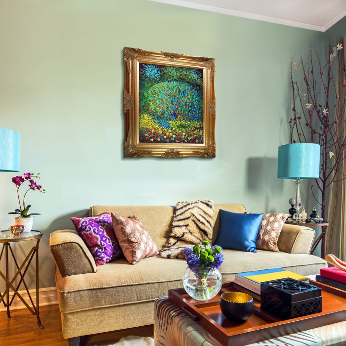 Apple Tree I Pre-Framed - Victorian Gold Frame 20"X24"