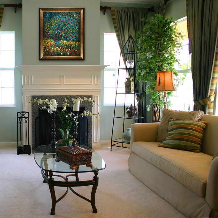 Apple Tree I Pre-Framed - Athenian Gold Frame 20"X24"