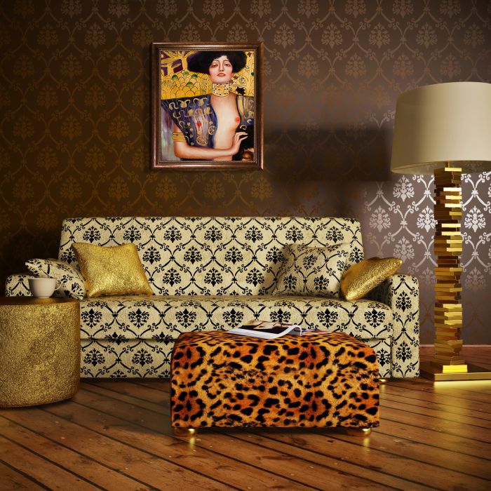 Judith Klimt II Pre-Framed - Verona Cafe Frame 20"X24"