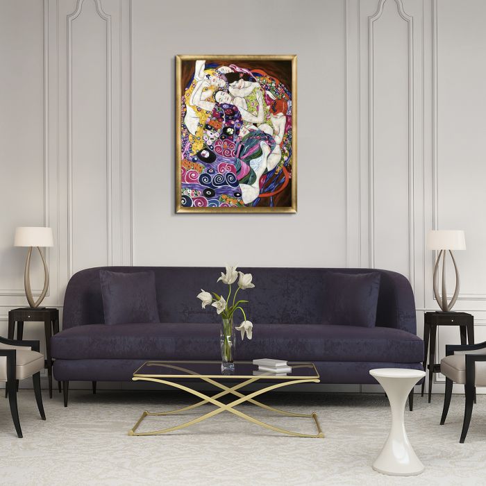 The Virgin Pre-Framed - Gold Luminoso Frame 30"x40"