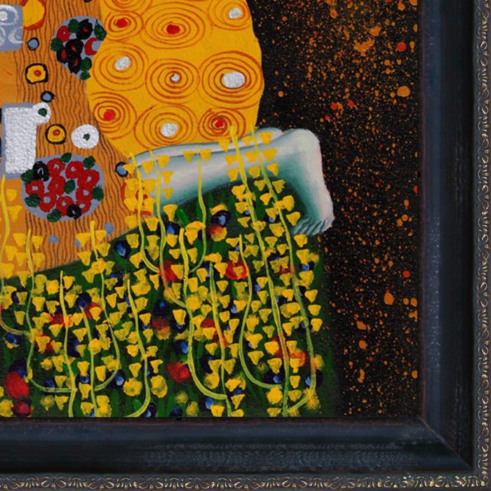 The Kiss (Full View) Pre-Framed - La Scala Frame 16"X20"