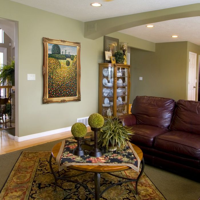 Poppy Field Pre-Framed - Victorian Gold Frame 24"X36"