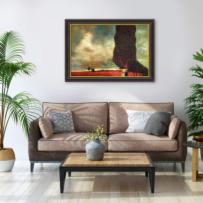 High Poplar Pre-framed - Opulent Frame 24"X36"