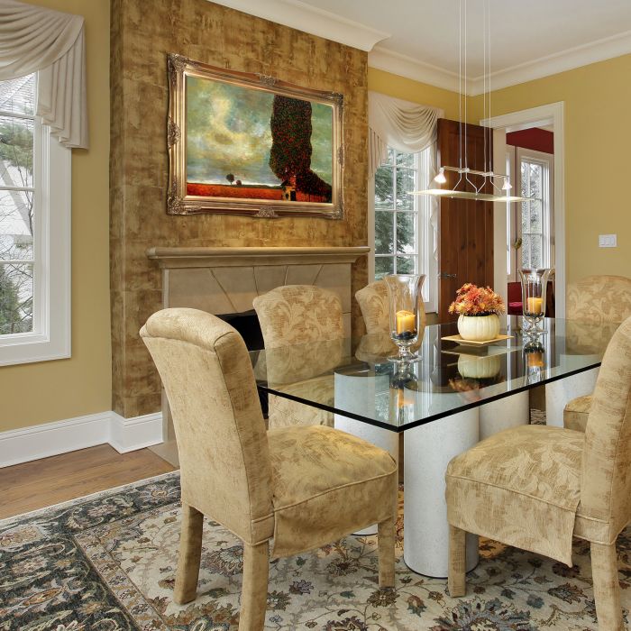 High Poplar Pre-framed - Victorian Gold Frame 24"X36"