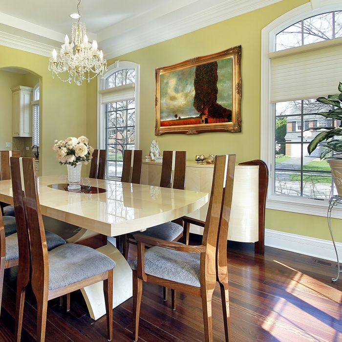 High Poplar Pre-framed - Victorian Gold Frame 24"X36"