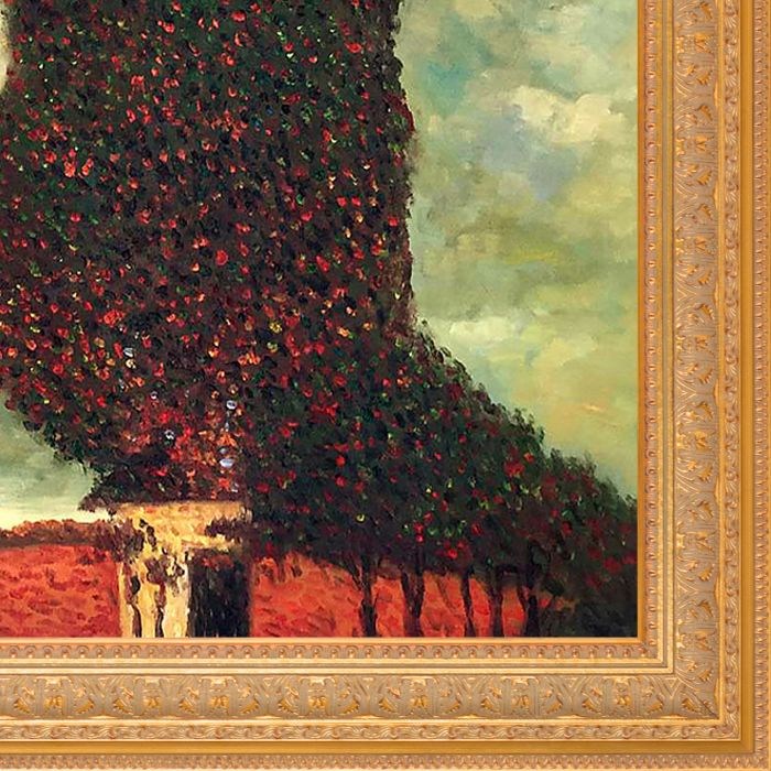 High Poplar Pre-framed - Sovereign Frame 24" X 36"