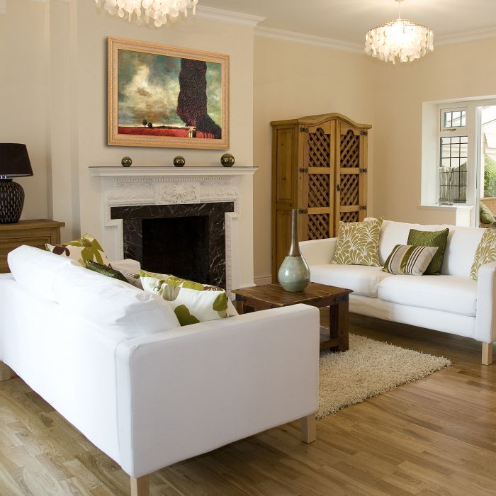 High Poplar Pre-framed - Sovereign Frame 24" X 36"