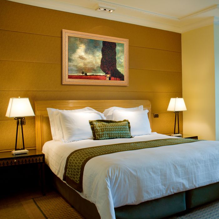 High Poplar Pre-framed - Sovereign Frame 24" X 36"