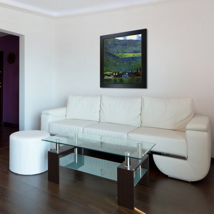 Unterach on Lake Atter,1915 Pre-Framed - New Age Black Frame 20"X24"