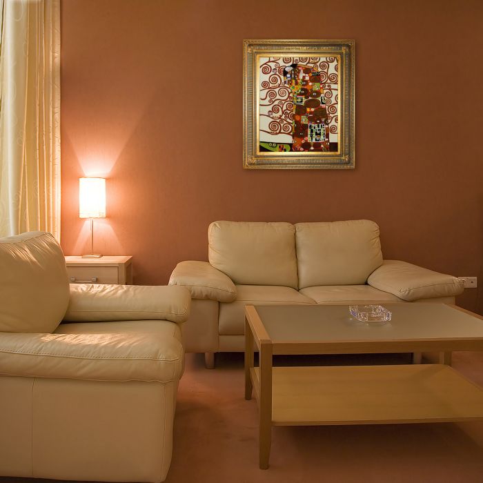 Fulfillment - The Embrace Pre-Framed - Regal Gold Frame 20"X24"