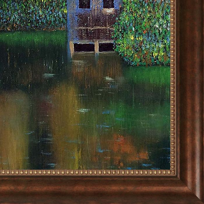 Water Castle Pre-Framed - Verona Cafe Frame 20"X24"