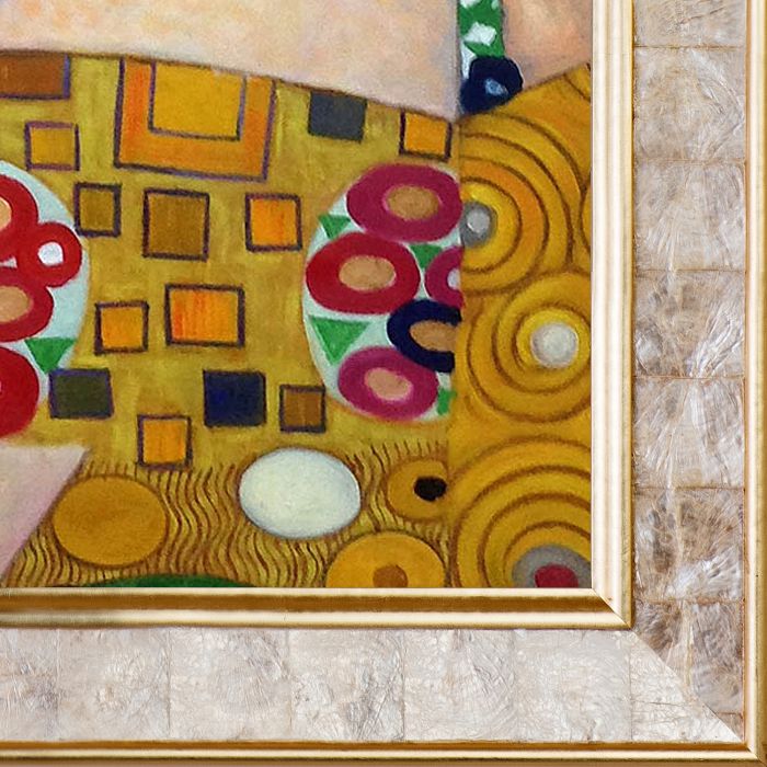 The Kiss, Close-Up Pre-Framed - Gold Pearl Frame 20" X 24"