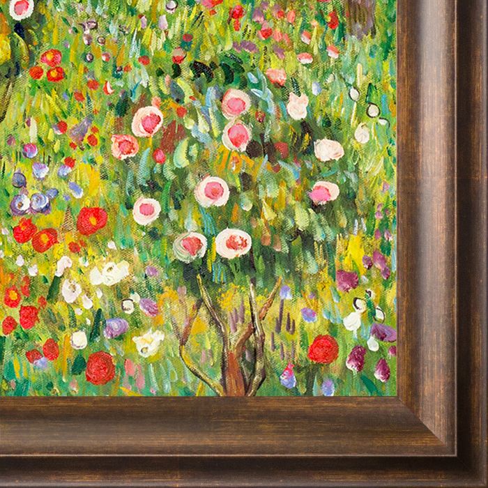 Fruit Garden With Roses Pre-Framed - Modena Vintage 20" X 24"