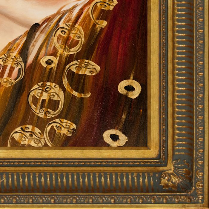 Danae Pre-Framed - Regal Gold Frame 20"X24"