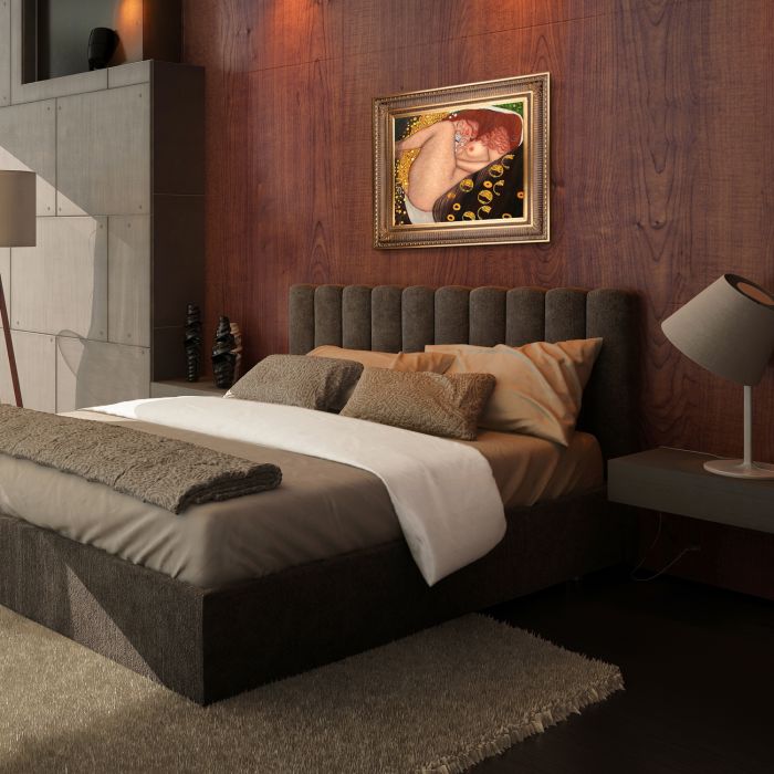 Danae Pre-Framed - Regal Gold Frame 20"X24"