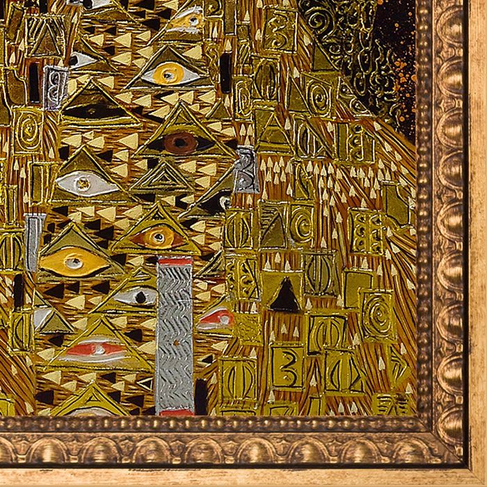 Portrait of Adele Bloch Bauer I (Luxury Line) Pre-Framed - Versailles Gold Frame 20" X 24"