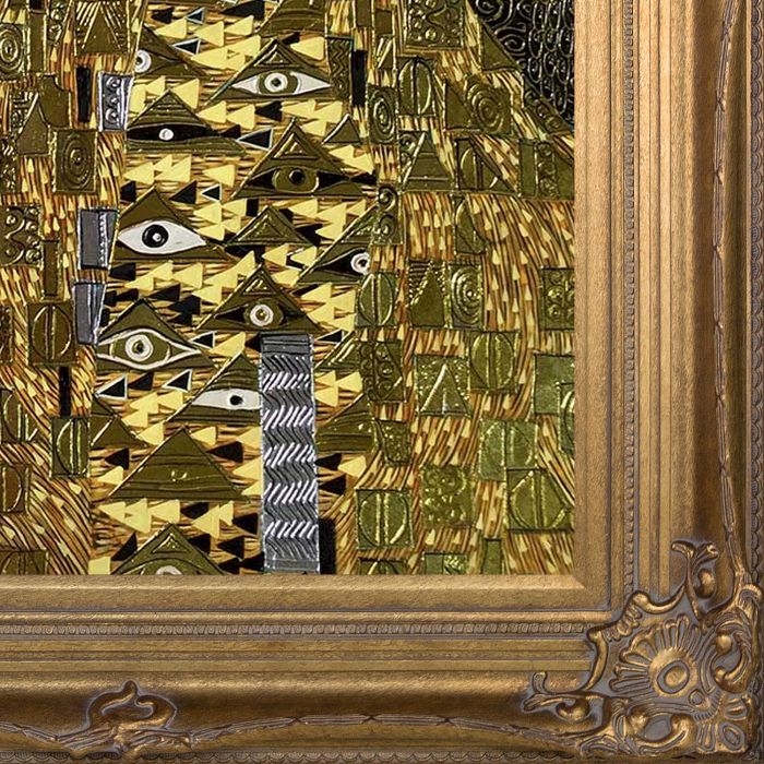Portrait of Adele Bloch Bauer I (Luxury Line) Pre-Framed - Renaissance Bronze Frame 24"X36"