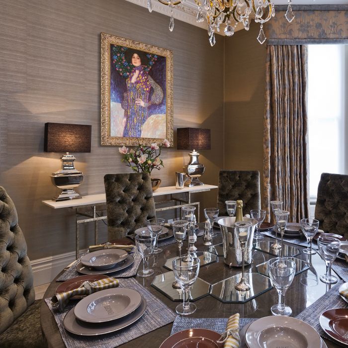 Portrait of Emilie Floge (Luxury Line) Pre-Framed - Espana Gold Frame 24" X 36"