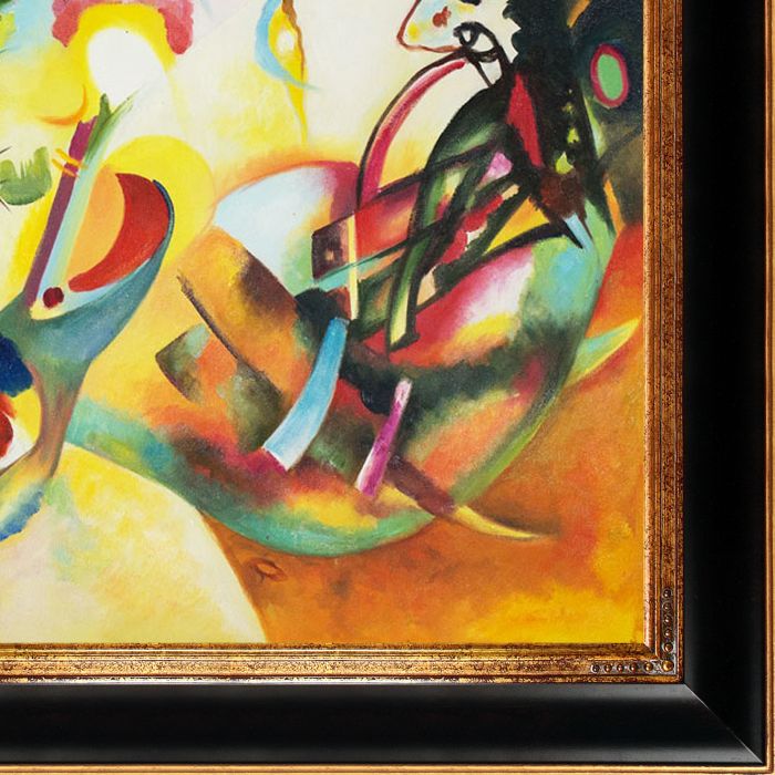 Composition VII, 1913 Pre-Framed - Opulent Frame 30"X40"