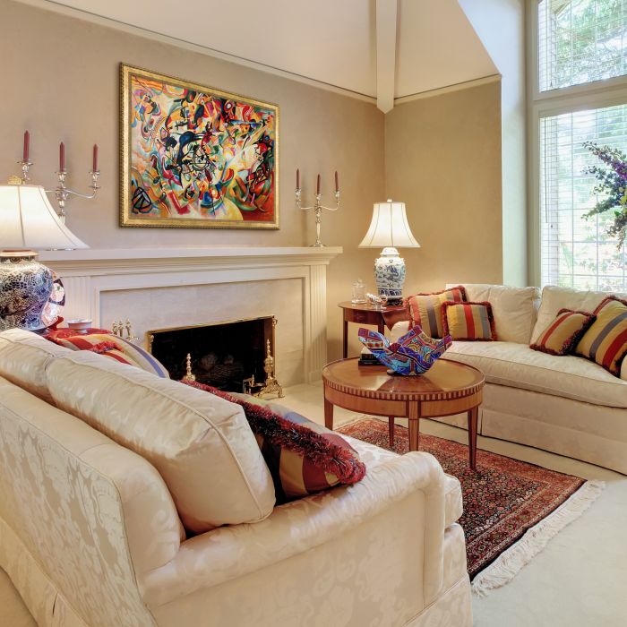 Composition VII, 1913 Pre-Framed - Verona Gold Braid Frame 30"X40"