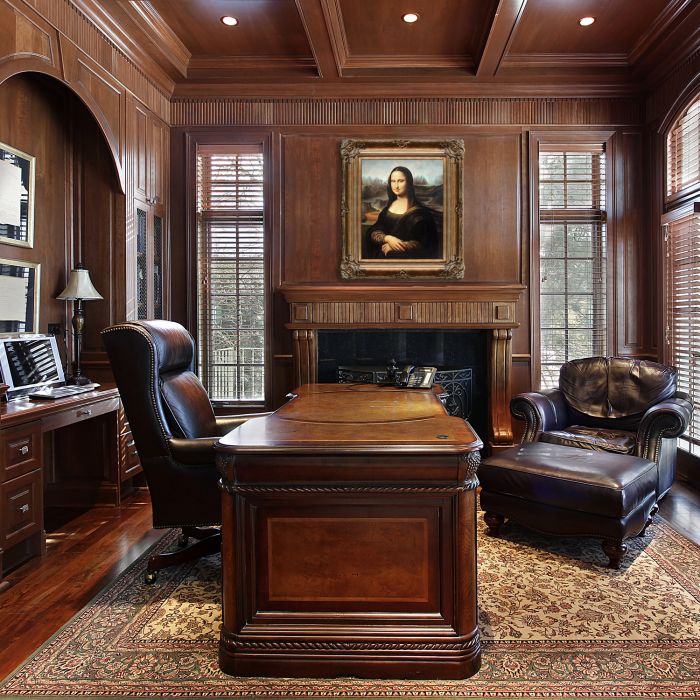 Mona Lisa Pre-Framed - Renaissance Bronze Frame 20"X24"