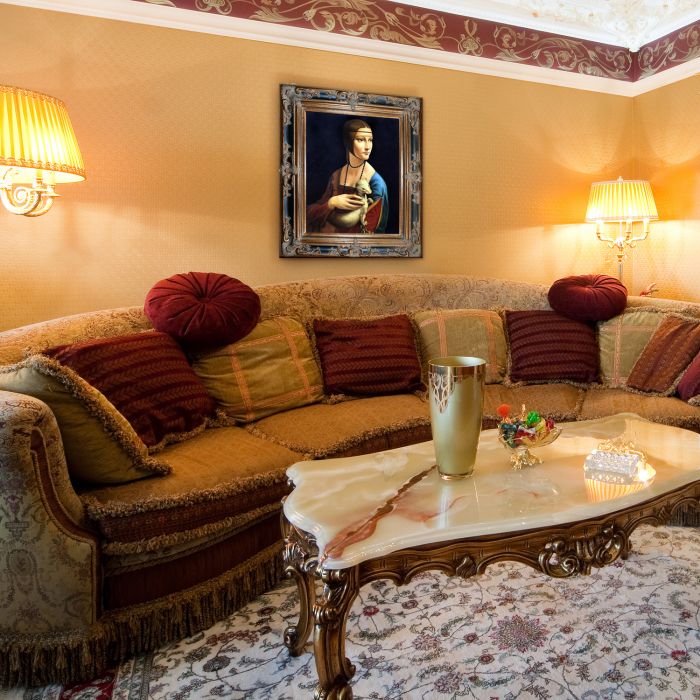 Lady With an Ermine Pre-Framed - Excalibur Frame 20"X24"