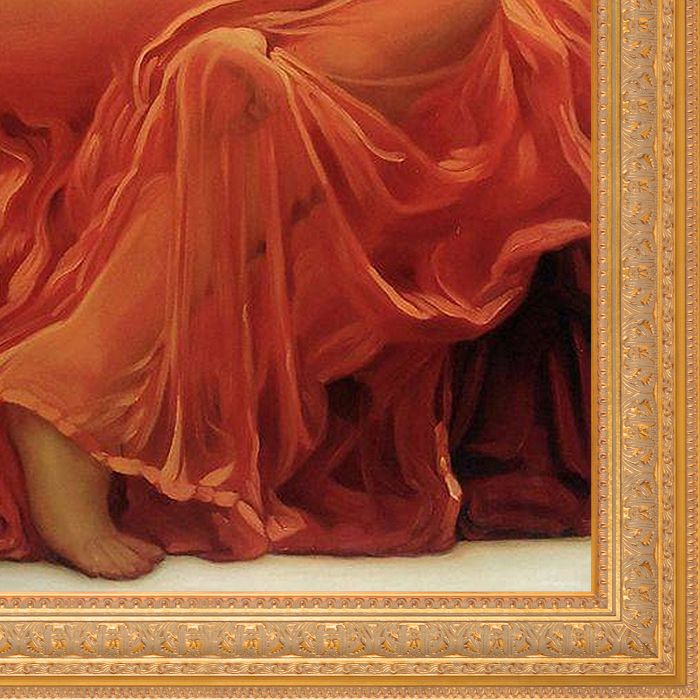Flaming June Pre-Framed - Sovereign Frame 30" X 40"