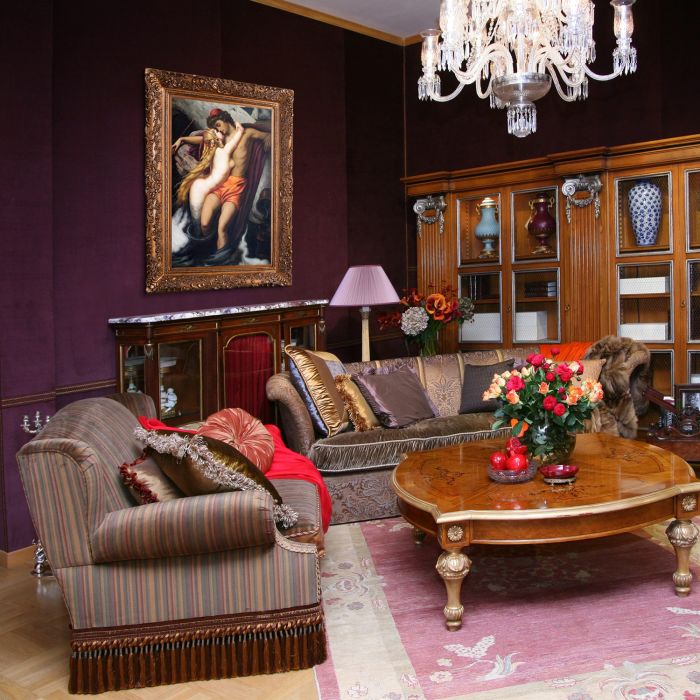 The Fisherman and the Syren Pre-Framed - Burgeon Gold Frame 24"X36"