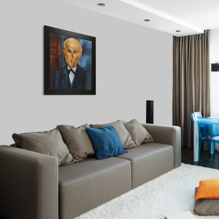 Max Jacob Pre-Framed - New Age Black Frame 20"X24"