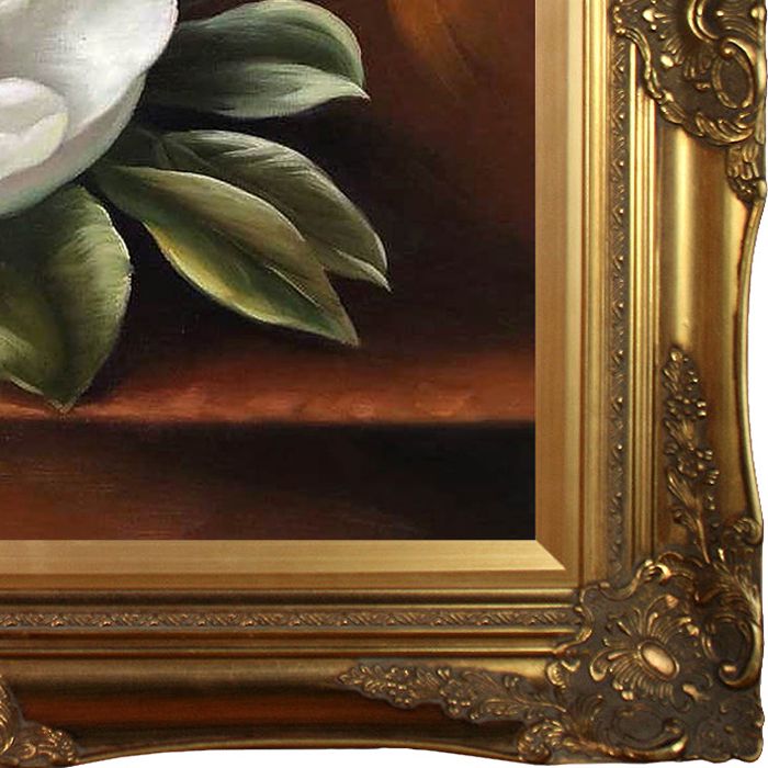 The Magnolia Blossom, 1888 Pre-Framed - Victorian Gold Frame 20"X24"