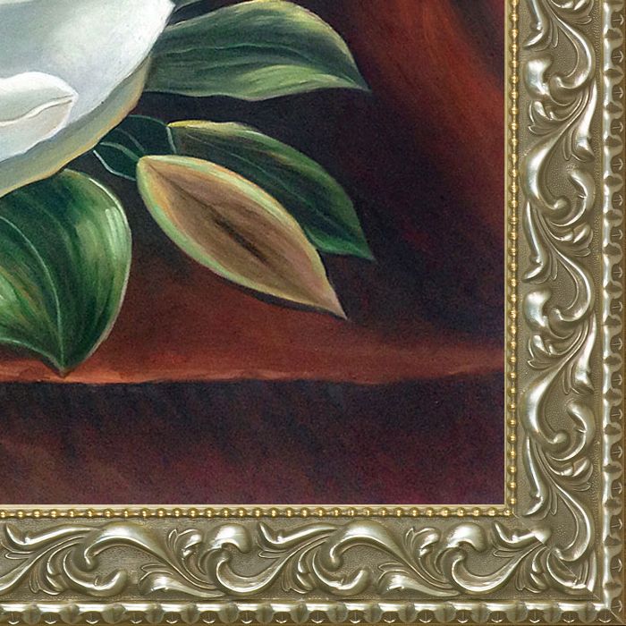 The Magnolia Blossom, 1888 Pre-Framed - Rococo Silver 20"X24"