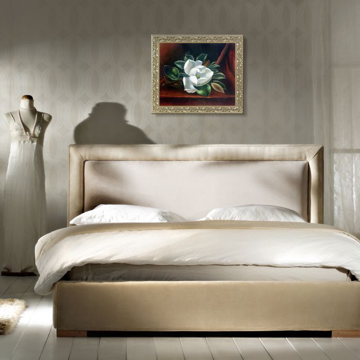 The Magnolia Blossom, 1888 Pre-Framed - Rococo Silver 20"X24"