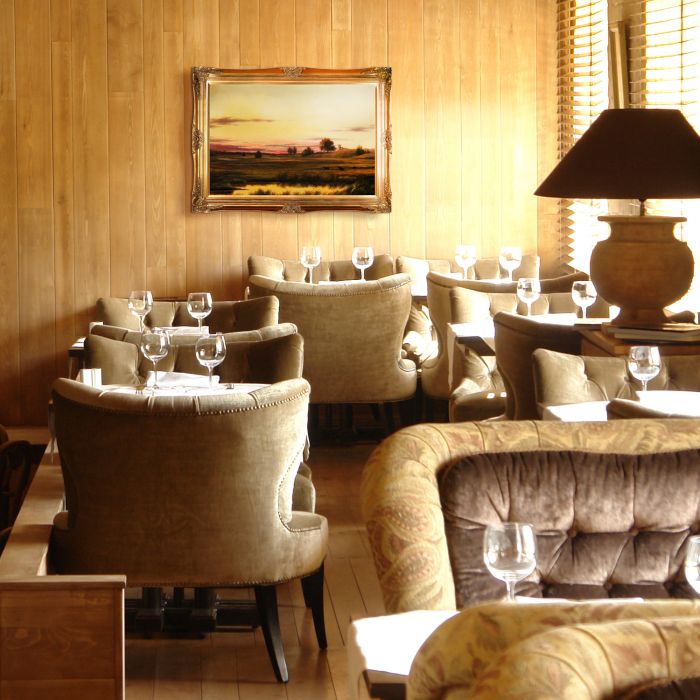 Sunset Rhode Island Pre-Framed - Victorian Gold Frame 24"X36"