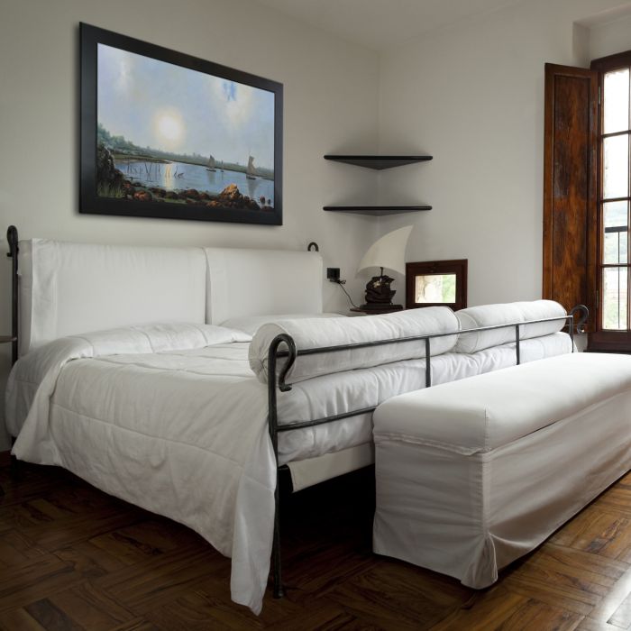 York Harbor Coast of Maine Pre-Framed - New Age Black Frame 24"X36"