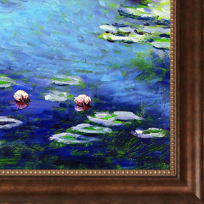 Water Lilies Pre-Framed - Verona Cafe Frame 20"X24"