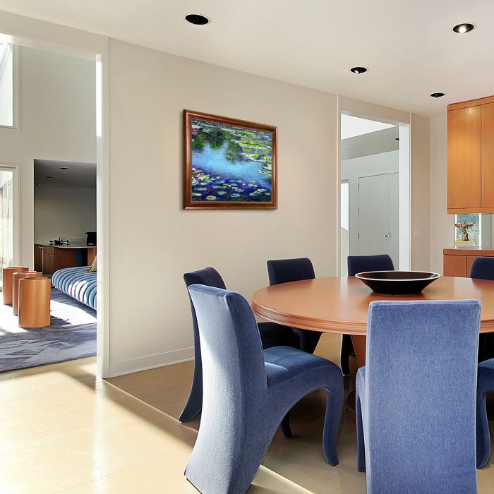 Water Lilies Pre-Framed - Verona Cafe Frame 20"X24"