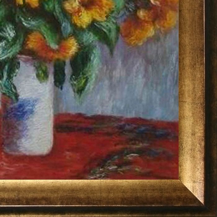 Sunflowers Pre-Framed - Athenian Gold Frame 20"X24"