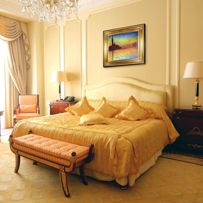 San Giorgio Maggiore by Twilight Pre-Framed - Regency Gold Frame 20"X24"