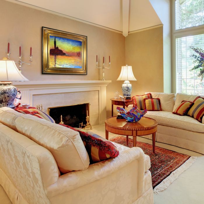 San Giorgio Maggiore by Twilight Pre-Framed - Regency Gold Frame 20"X24"