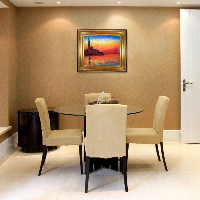 San Giorgio Maggiore by Twilight Pre-Framed - Regency Gold Frame 20"X24"