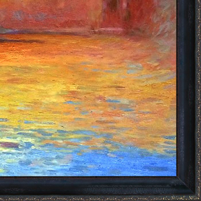 San Giorgio Maggiore by Twilight Pre-Framed - La Scala Frame 20"X24"